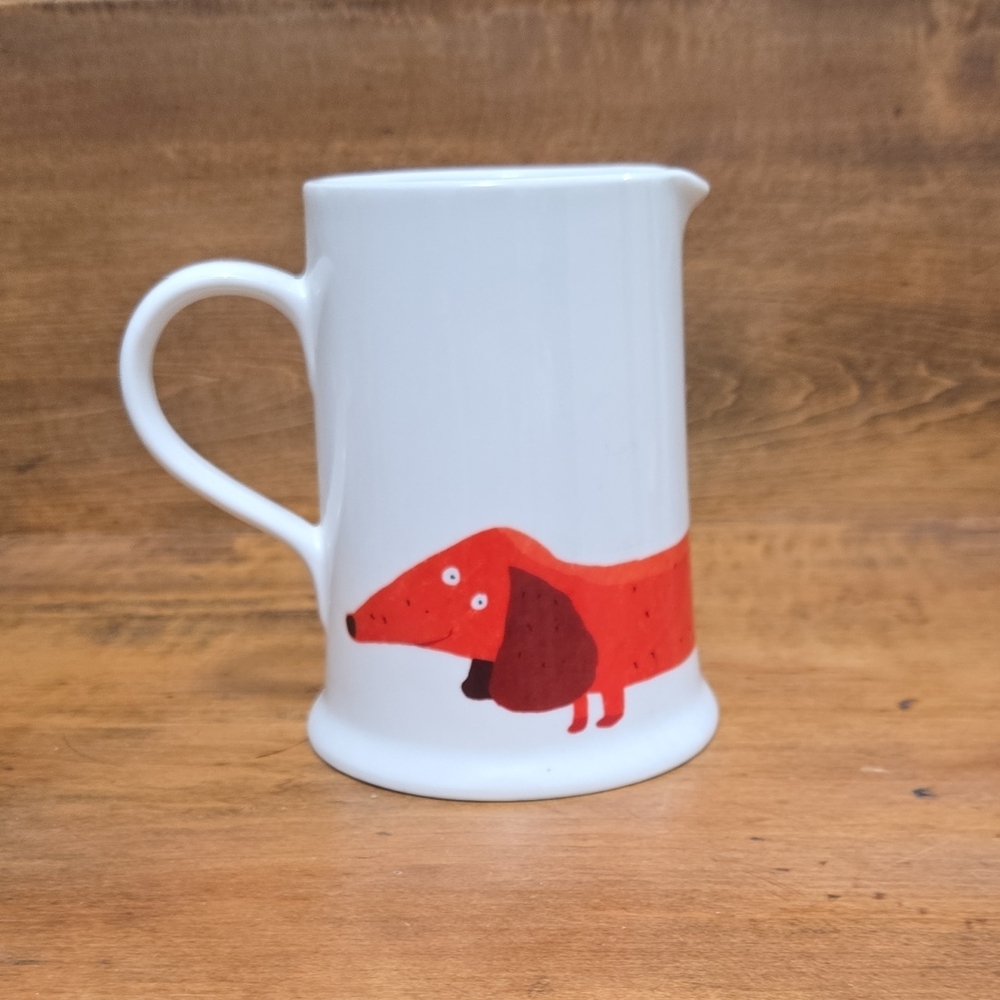 Fenella Smith London Dachshand Cream Pitcher